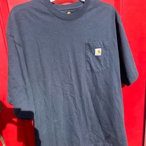 Carhartt Navy Blue T-Shirt, XL